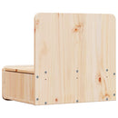 vidaXL Éjjeli asztal 2 pcs Barna 44 x 32,5 x 40 cm Tömör fenyőfa