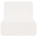 vidaXL Éjjeli asztal 2 pcs Fehér 44 x 32,5 x 40 cm Tömör fenyőfa