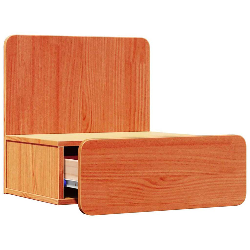 vidaXL Éjjeli asztal Faggyú barna 44 x 32,5 x 40 cm Tömör fenyőfa