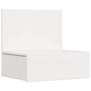 vidaXL Éjjeli asztal 2 pcs Fehér 42 x 32,5 x 40 cm Tömör fenyőfa