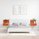 vidaXL Éjjeli asztal fiókkal 2 pcs Faggyú barna 42 x 32,5 x 40 cm