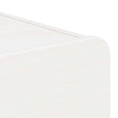 vidaXL Éjjeli asztal 2 pcs Fehér 39 x 34 x 16,5 cm Tömör fenyőfa