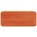 vidaXL Éjjeli asztal Faggyú barna 39 x 34 x 16,5 cm Tömör fenyőfa