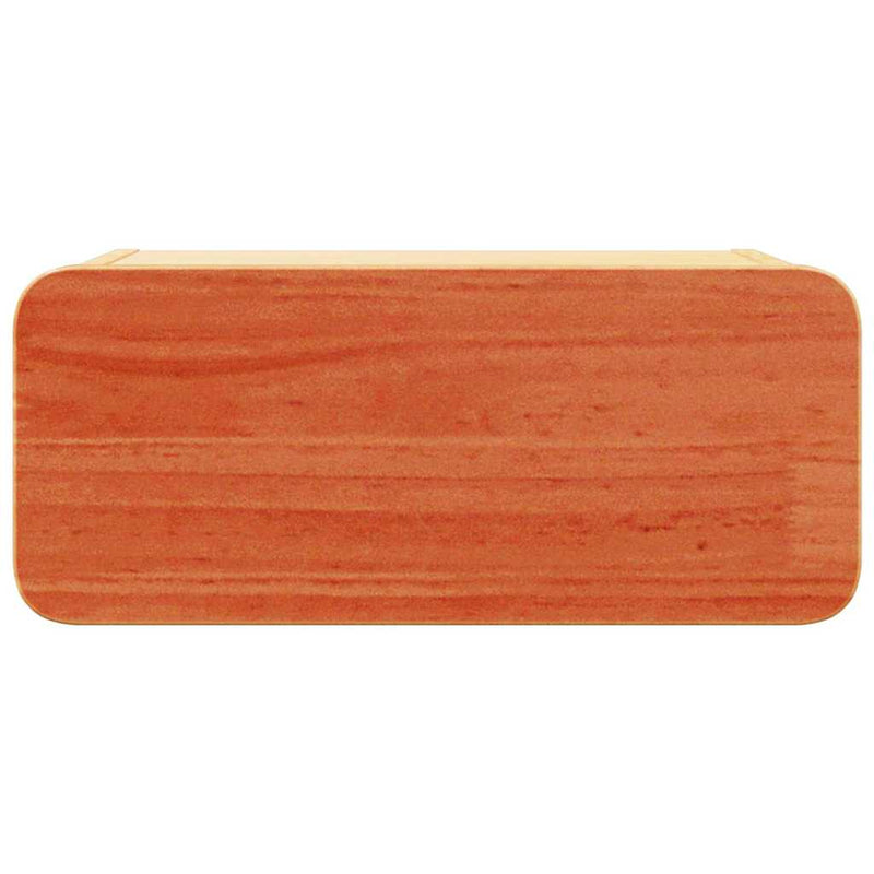 vidaXL Éjjeli asztal Faggyú barna 39 x 34 x 16,5 cm Tömör fenyőfa