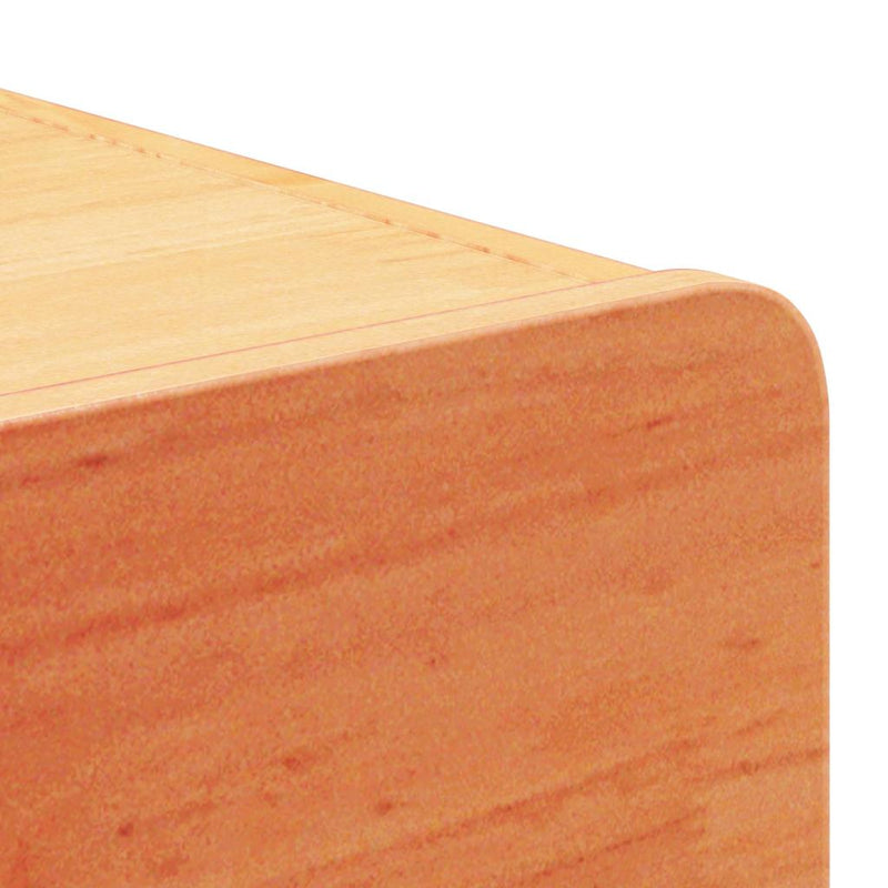 vidaXL Éjjeli asztal fiókkal 2 pcs Faggyú barna 39 x 34 x 16,5 cm