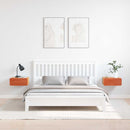 vidaXL Éjjeli asztal fiókkal 2 pcs Faggyú barna 39 x 34 x 16,5 cm