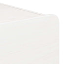 vidaXL Éjjeli asztal fiókkal Fehér 39 x 34 x 33 cm Tömör fenyőfa