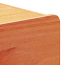 vidaXL Éjjeli asztal Faggyú barna 39 x 34 x 33 cm Tömör fenyőfa