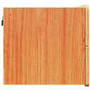 vidaXL Éjjeli asztal Faggyú barna 39 x 34 x 33 cm Tömör fenyőfa