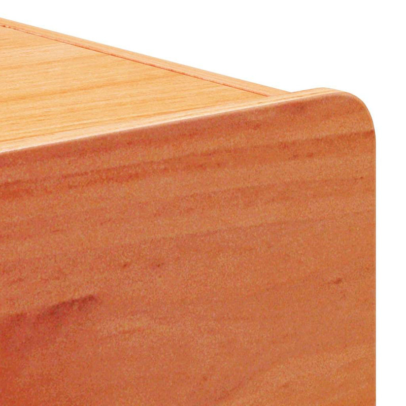 vidaXL Éjjeli asztal fiókkal 2 pcs Barna 39 x 34 x 33 cm Tömör fenyőfa