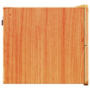 vidaXL Éjjeli asztal fiókkal 2 pcs Barna 39 x 34 x 33 cm Tömör fenyőfa