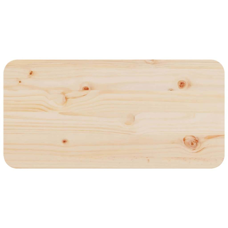 vidaXL Dohányzóasztal Természetes 80 x 39,5 x 33,5 cm Tömör fenyőfa