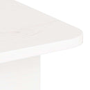 vidaXL Dohányzóasztal Fehér 80 x 39,5 x 33,5 cm Tömör fenyőfa