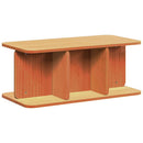 vidaXL Dohányzóasztal Faggyú barna 80 x 39,5 x 33,5 cm Tömör fenyőfa