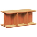 vidaXL Dohányzóasztal Faggyú barna 80 x 39,5 x 33,5 cm Tömör fenyőfa