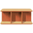 vidaXL Dohányzóasztal Faggyú barna 80 x 39,5 x 33,5 cm Tömör fenyőfa