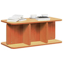 vidaXL Dohányzóasztal Faggyú barna 80 x 39,5 x 33,5 cm Tömör fenyőfa