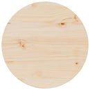 vidaXL Dohányzóasztal Természetes 50 x 50 x 35 cm Tömör fenyőfa