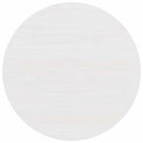 vidaXL Dohányzóasztal Fehér 50 x 50 x 35 cm Tömör fenyőfa