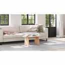 vidaXL Dohányzóasztal Barna 80 x 40 x 35 cm Tömör fenyőfa