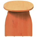 vidaXL Dohányzóasztal Faggyú barna 80 x 40 x 35 cm Tömör fenyőfa