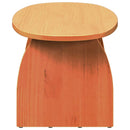 vidaXL Dohányzóasztal Faggyú barna 80 x 40 x 35 cm Tömör fenyőfa