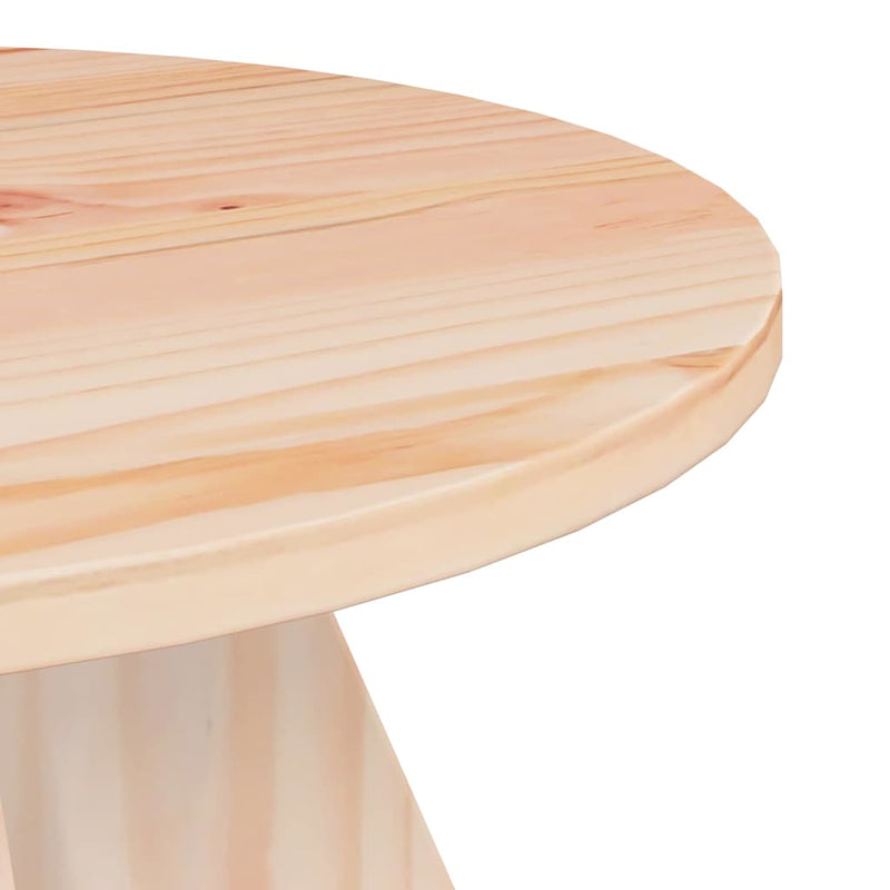 vidaXL Dohányzóasztal 3 pcs Természetes