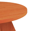 vidaXL Dohányzóasztal 3 pcs Faggyú barna