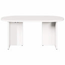vidaXL Dohányzóasztal Fehér 80 x 39,5 x 35 cm Tömör fenyőfa