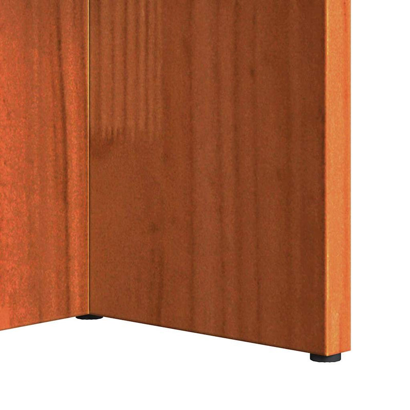vidaXL Dohányzóasztal Viaszbarna 80 x 39.5 x 35 cm Tömör fenyőfa