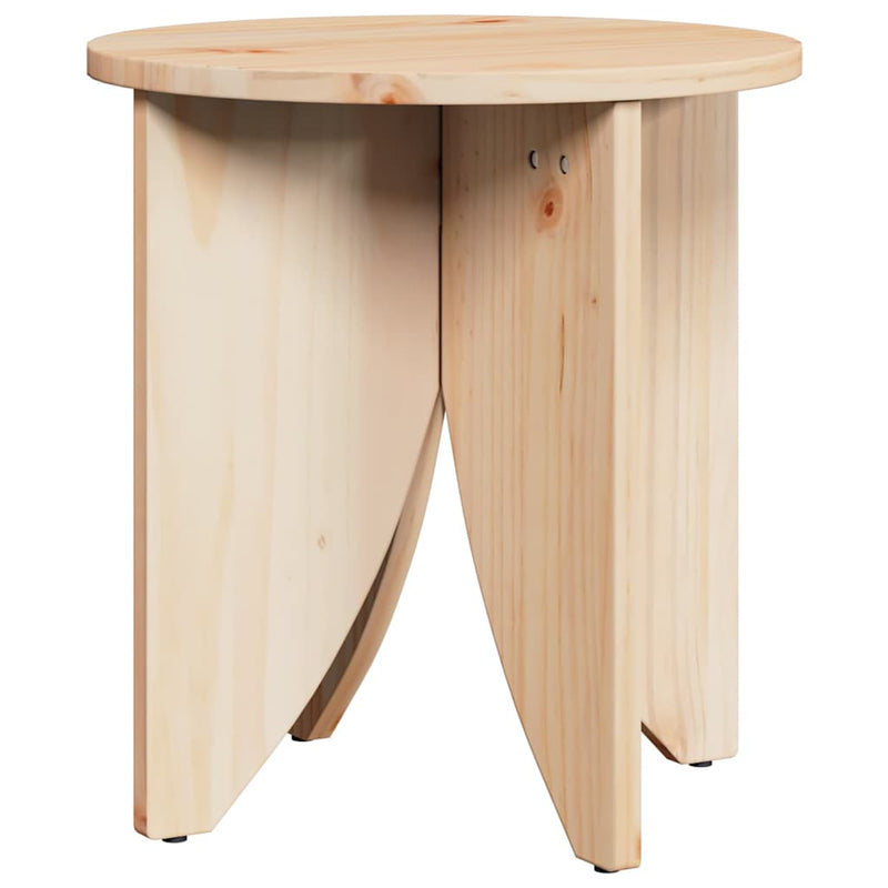 vidaXL Dohányzóasztal 2 pcs Természetes 41.5 x 41.5 x 44 cm