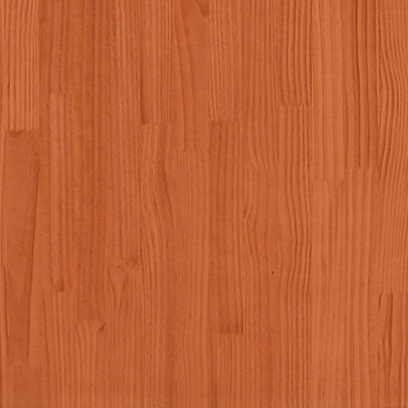 vidaXL Dohányzóasztal 2 pcs Viaszbarna 41.5 x 41.5 x 44 cm
