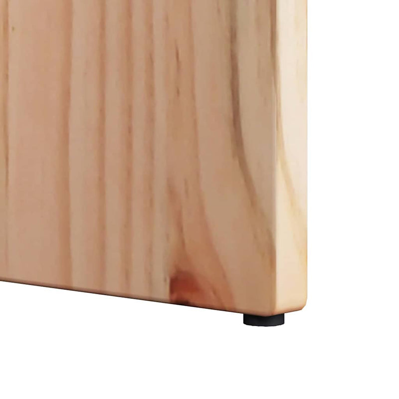 vidaXL Dohányzóasztal 2 pcs Természetes 41.5 x 41.5 x 41 cm