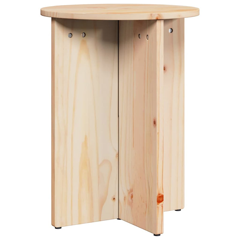 vidaXL Dohányzóasztal 2 pcs Természetes 41.5 x 41.5 x 41 cm