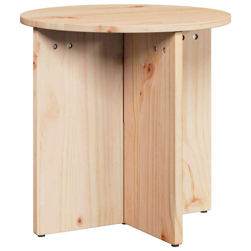 vidaXL Dohányzóasztal 2 pcs Természetes 41.5 x 41.5 x 41 cm