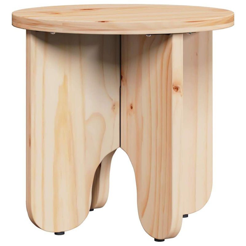 vidaXL Dohányzóasztal 2 pcs Természetes 39.5 x 39.5 x 30 cm