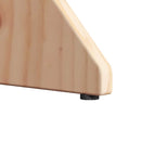 vidaXL Dohányzóasztal 3 pcs Természetes