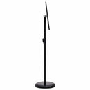 vidaXL Poszter Állványok 2 pcs Fekete 45 x 32,7 x 108 cm Alumínium