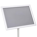 vidaXL Poszter Állványok 2 pcs Ezüst 45 x 32,7 x 108 cm Alumínium