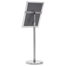 vidaXL Poszter Állványok 2 pcs Ezüst 32,7 x 24 x 108 cm Alumínium