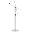 vidaXL Poszter Állványok 2 pcs Ezüst 32,7 x 24 x 108 cm Alumínium
