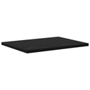 vidaXL Polcos könyvespolc 4 pcs Fekete 40 x 30 x 1,5 cm Faanyag