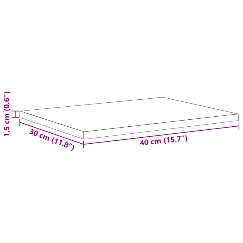 vidaXL Polcos könyvespolc 4 pcs Fekete 40 x 30 x 1,5 cm Faanyag