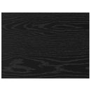 vidaXL Polcos könyvespolc 4 pcs Fekete 40 x 30 x 1,5 cm Faanyag