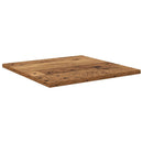 vidaXL Polcos könyvespolc 4 pcs Barna 40 x 40 x 1,5 cm Faanyag