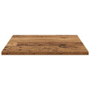 vidaXL Polcos könyvespolc 4 pcs Barna 40 x 40 x 1,5 cm Faanyag