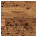 vidaXL Polcos könyvespolc 4 pcs Barna 40 x 40 x 1,5 cm Faanyag