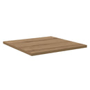 vidaXL Polcos könyvespolc 4 pcs Barna 40 x 40 x 1,5 cm Faanyag
