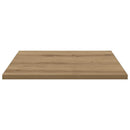 vidaXL Polcos könyvespolc 4 pcs Barna 40 x 40 x 1,5 cm Faanyag