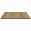 vidaXL Polcos könyvespolc 4 pcs Barna 40 x 40 x 1,5 cm Faanyag